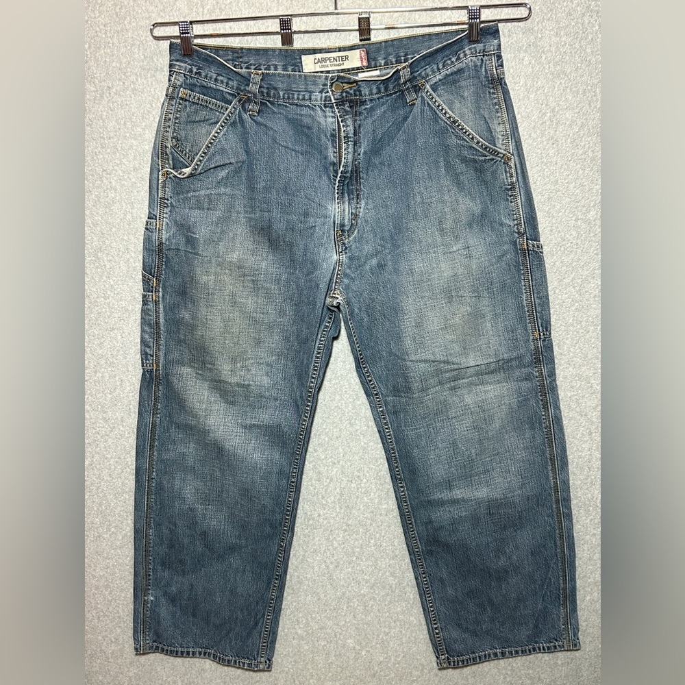 Levi's Men's Carpenter‎ Loose Straight Baggy Jeans Size 38 x 30